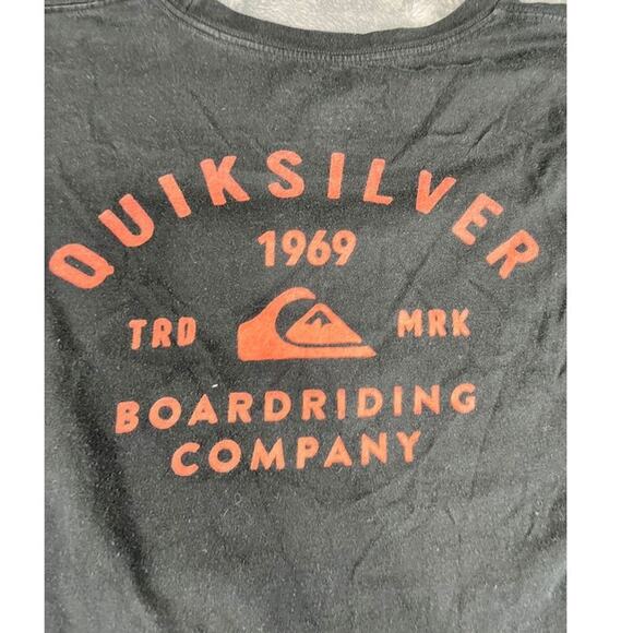 Men’s Quiksilver 2XL Black Graphic T-Shirt – Good Condition - Picture 4 of 10